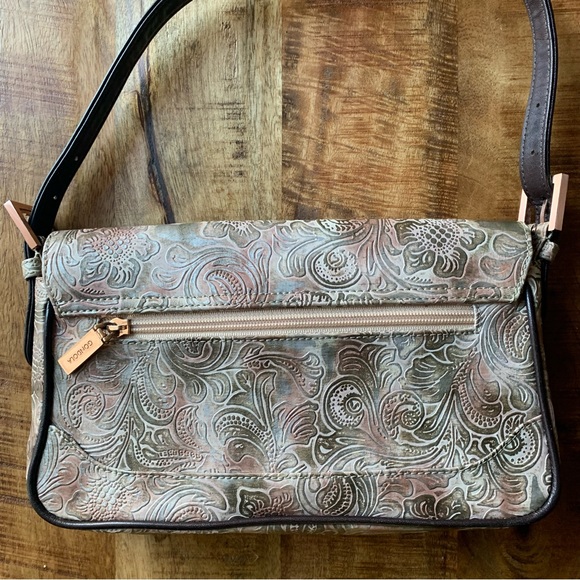 Embossed Paisley Print Shoulder Bag - Picture 2 of 6